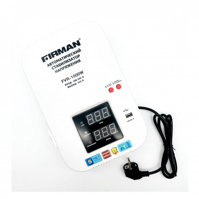 Стабилизатор настенный FIRMAN FVR-1000W