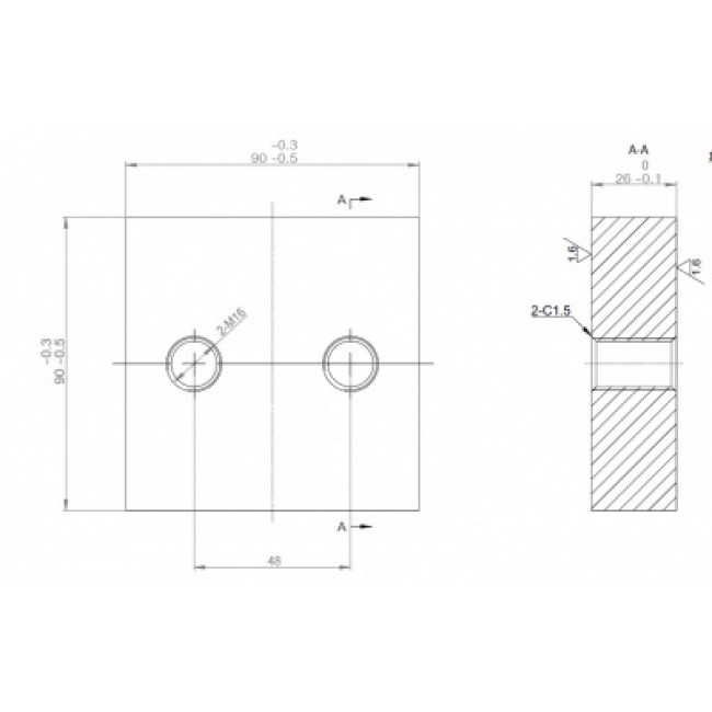 Комплект ножей R40 54,56