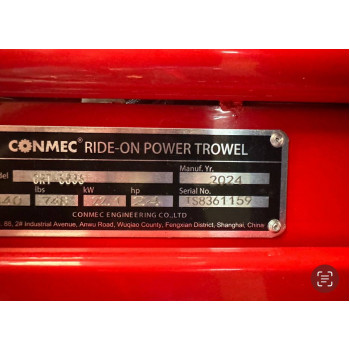 Затирочная машина по бетону двухроторная бензиновая CONMEC CRTS836