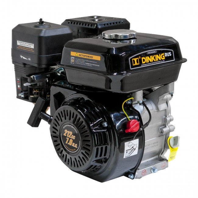 Двигатель Dinking DK170F-1-ECO(Q) (7л.с., 19мм вал, ручной стартер)