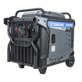Генератор бензиновый инверторный Dinking DK9000iE (9кВт, 230В/50Гц, DK192, бак 26л.АВР)